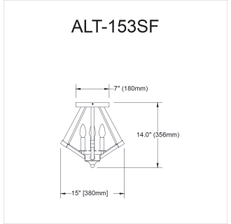 A thumbnail of the Dainolite ALT-153SF Alternate Image