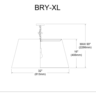 A thumbnail of the Dainolite BRY-XL Alternate Image