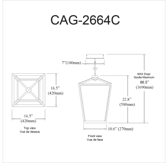 A thumbnail of the Dainolite CAG-2664C Alternate Image