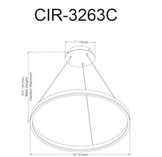 A thumbnail of the Dainolite CIR-3263C Alternate Image