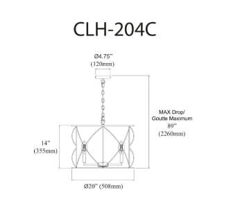 A thumbnail of the Dainolite CLH-204C Alternate Image