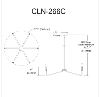 A thumbnail of the Dainolite CLN-266C Alternate Image