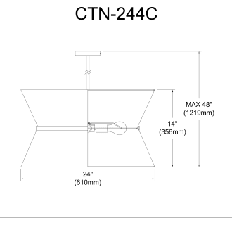 A thumbnail of the Dainolite CTN-244C Alternate Image