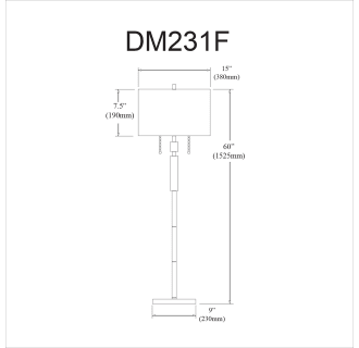 A thumbnail of the Dainolite DM231F-PC Alternate Image