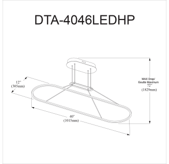 A thumbnail of the Dainolite DTA-4046LEDHP Alternate Image