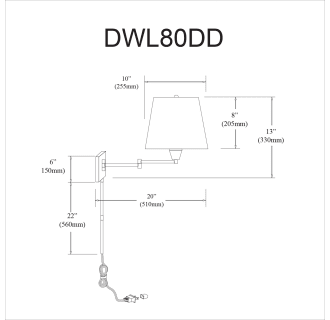 A thumbnail of the Dainolite DWL80DD-SC Alternate Image