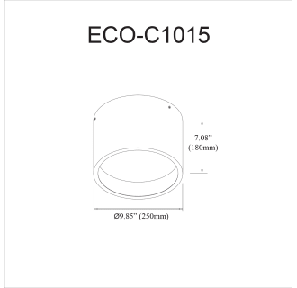 A thumbnail of the Dainolite ECO-C1015 Alternate Image