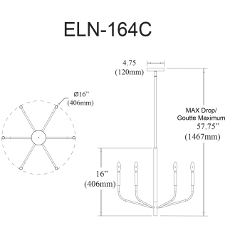 A thumbnail of the Dainolite ELN-164C Alternate Image