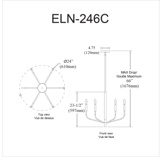 A thumbnail of the Dainolite ELN-246C Alternate Image