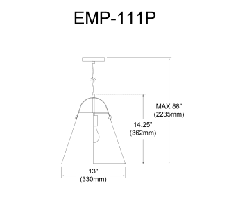 A thumbnail of the Dainolite EMP-111P Alternate Image