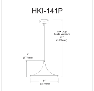 A thumbnail of the Dainolite HKI-141P Alternate Image