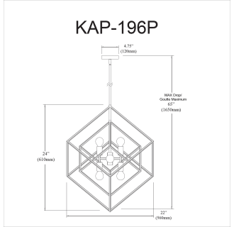 A thumbnail of the Dainolite KAP-196P-MB Alternate Image