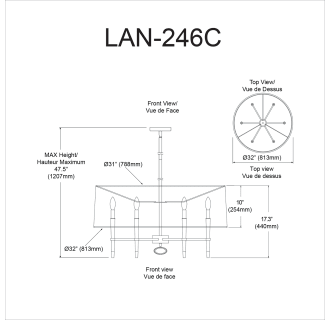 A thumbnail of the Dainolite LAN-246C Alternate Image