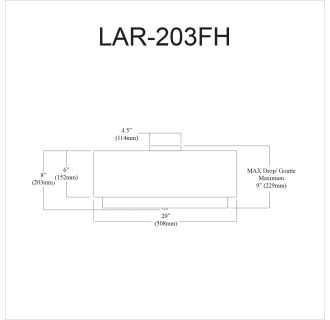 A thumbnail of the Dainolite LAR-203FH Alternate Image