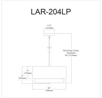 A thumbnail of the Dainolite LAR-204LP Alternate Image