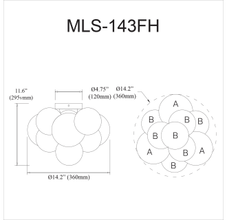 A thumbnail of the Dainolite MLS-143FH-FR Alternate Image