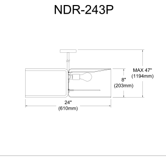 A thumbnail of the Dainolite NDR-243P Alternate Image