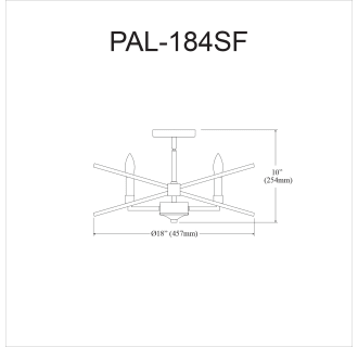 A thumbnail of the Dainolite PAL-184SF Alternate Image