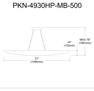 A thumbnail of the Dainolite PKN-4930HP Alternate Image