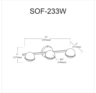 A thumbnail of the Dainolite SOF-233W Alternate Image