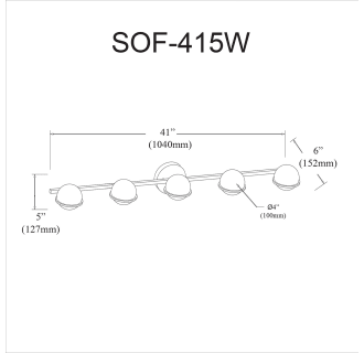 A thumbnail of the Dainolite SOF-415W Alternate Image