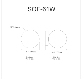 A thumbnail of the Dainolite SOF-61W Alternate Image