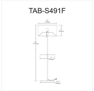 A thumbnail of the Dainolite TAB-S491F Alternate Image