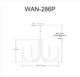 A thumbnail of the Dainolite WAN-286C Alternate Image