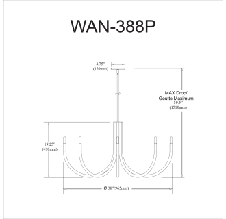 A thumbnail of the Dainolite WAN-388C Alternate Image