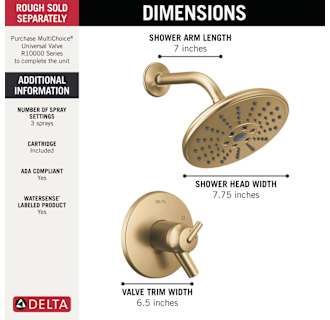 A thumbnail of the Delta T17T259-H2O Alternate Image