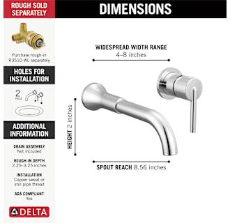 A thumbnail of the Delta T3559LF-WL  Alternate Image