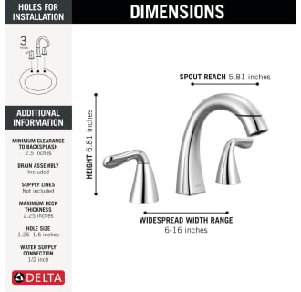 A thumbnail of the Delta 35840LF-PD Alternate View