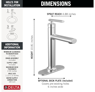 A thumbnail of the Delta 5442-MPU-DST Alternate Image