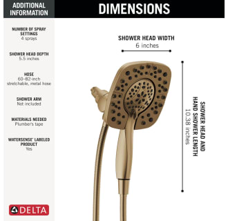 A thumbnail of the Delta 58498 Alternate Image