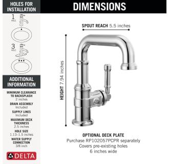 A thumbnail of the Delta 584SH-DST Alternate Image