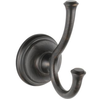 Delta Faucet 79735-SS Cassidy Double Robe Hook, Brilliance