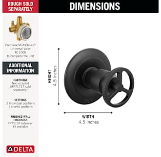 A thumbnail of the Delta T11858 Alternate Image