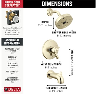 A thumbnail of the Delta T17459 Alternate Image