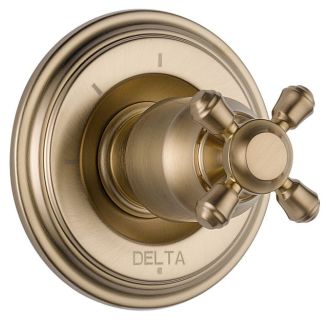A thumbnail of the Delta T11897-LHP Champagne Bronze Finish with Metal Cross Handle