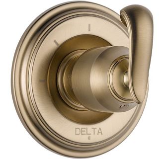A thumbnail of the Delta T11897-LHP Champagne Bronze Finish with French Curve Handle