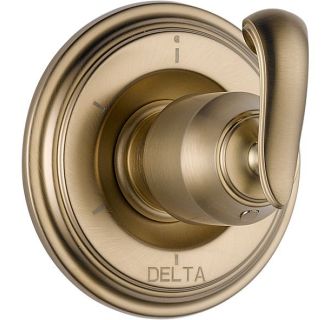 A thumbnail of the Delta T11997-LHP Champagne Bronze Finish with French Curve Handle
