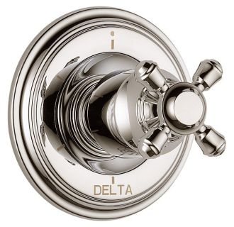 A thumbnail of the Delta T11997-LHP Polished Nickel Finish with Metal Cross Handle