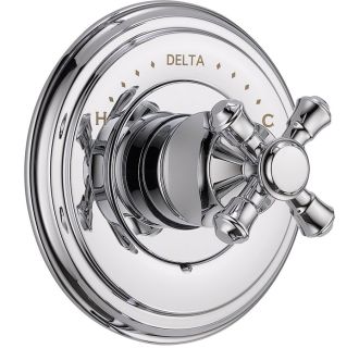 A thumbnail of the Delta T14097-LHP Chrome Finish with Metal Cross Handle