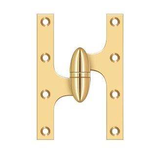 Solid Brass Ok6040b14 L Deltana Olive Knuckle Hinge Left 6 X4 Ball Bearing Home Garden Door Hinges Ayianapatriathlon Com