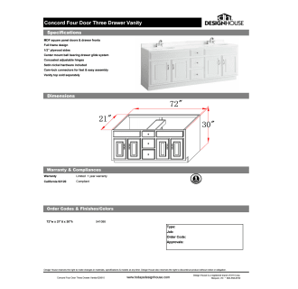 A thumbnail of the Design House 541086 Design House 541086