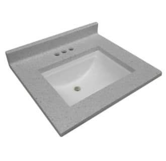 basic 1piece bathroom sink top