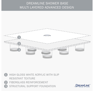 A thumbnail of the DreamLine DL-6204L-CL Dreamline-DL-6204L-CL-Shower Plan Layers