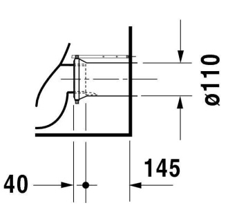 A thumbnail of the Duravit 210109 Technical Drawing 4