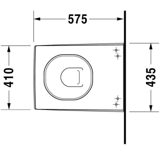 A thumbnail of the Duravit 210109 Technical Drawing 1