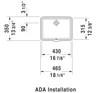 A thumbnail of the Duravit 033043-0HOLE Alternate Image